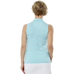 Bold Sleeveless Polo Scuba Multi