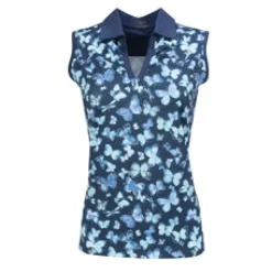 Butterfly Sleeveless Polo