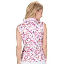 Butterfly Sleeveless Polo