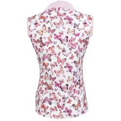 Butterfly Sleeveless Polo