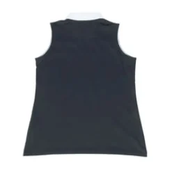 Crush Sleeveless Polo Black Multi