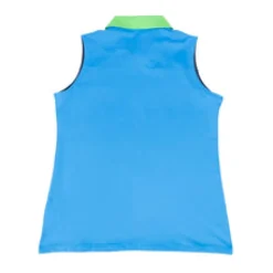 Crush Sleeveless Polo Blue Multi