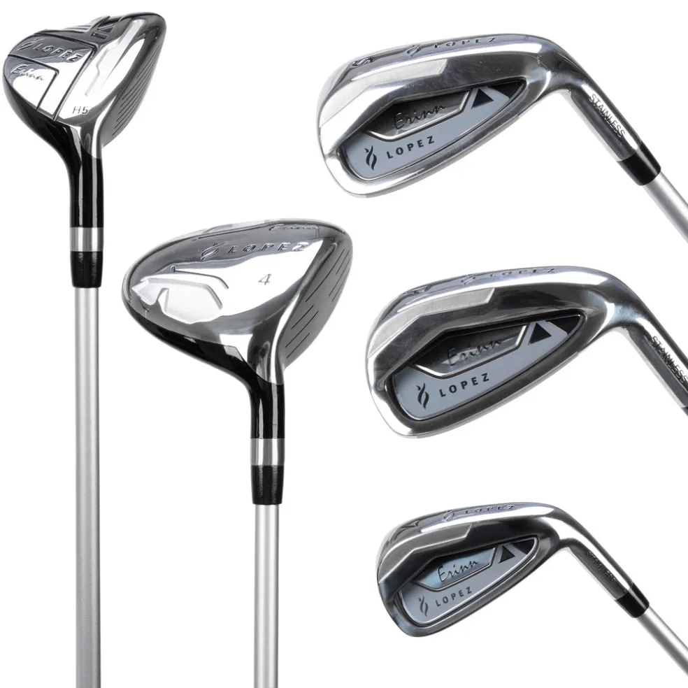 Erinn 9Pc Wood/Iron Set