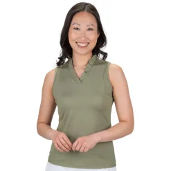 Fresh Sleeveless Polo