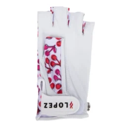 Half Finger Cherry Glove