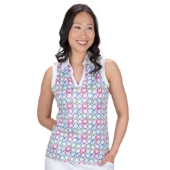 Halo Sleeveless Polo