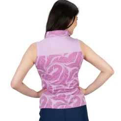 Havana Sleeveless Polo Lilac