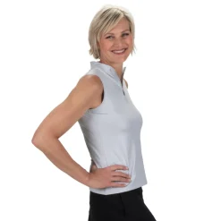 Shine Sleeveless Polo